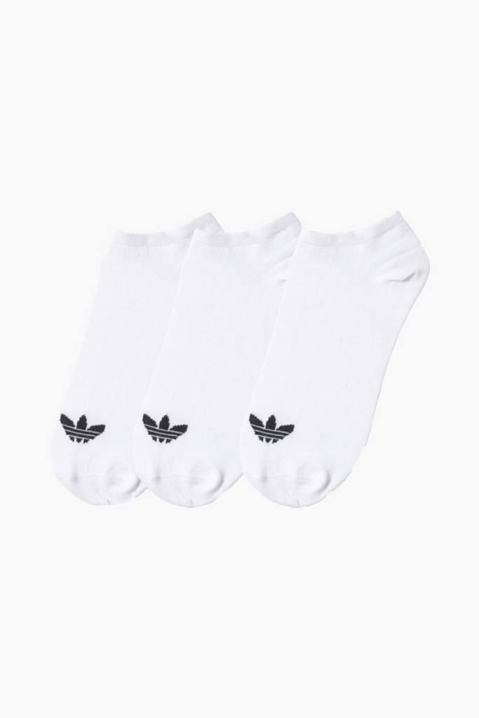 TREF Liner Socks 2 Pack - Vit / Navy Adidas Originals