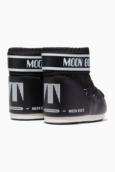 Icon Low Nylon Boots - Black - Moon Boot