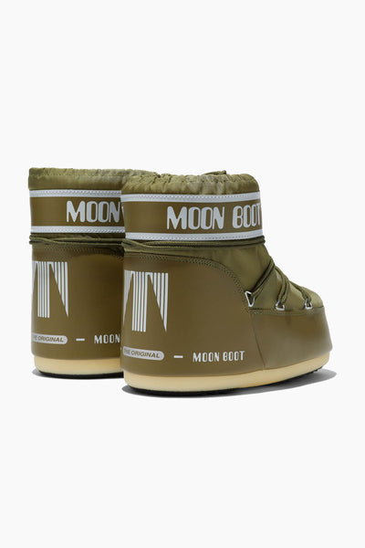 Icon Low Nylon Boots - Khaki - Moon Boot