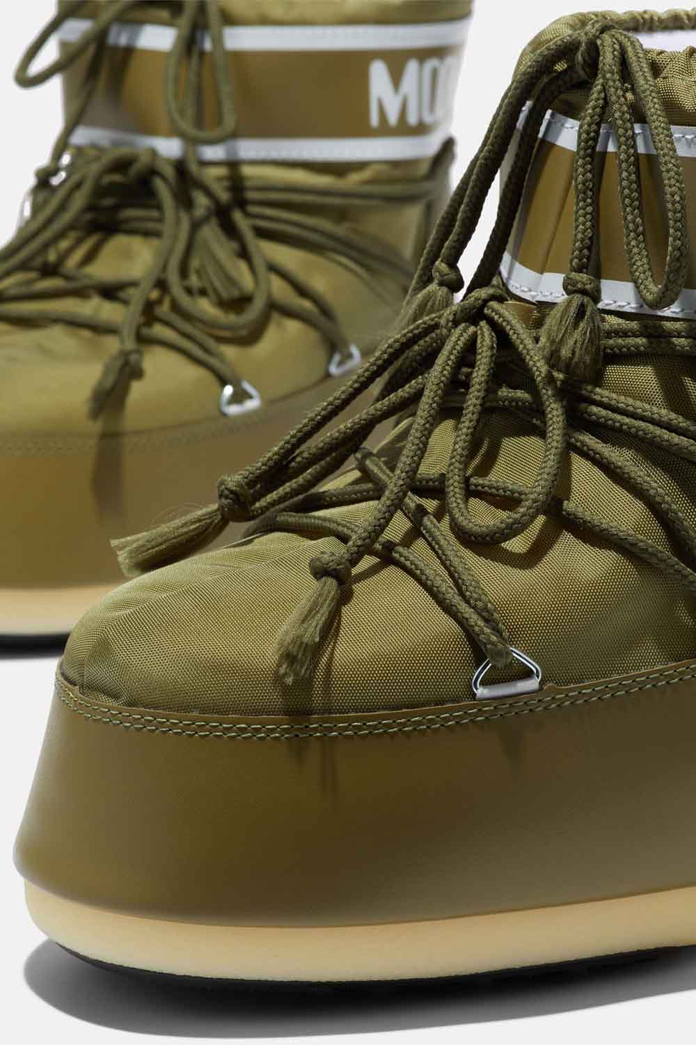 Icon Low Nylon Boots - Khaki - Moon Boot