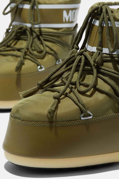Icon Low Nylon Boots - Khaki - Moon Boot