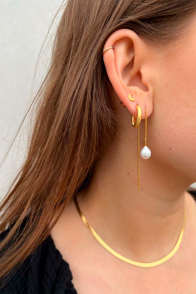 Mini Moona Earstick - Guld - Sorelle